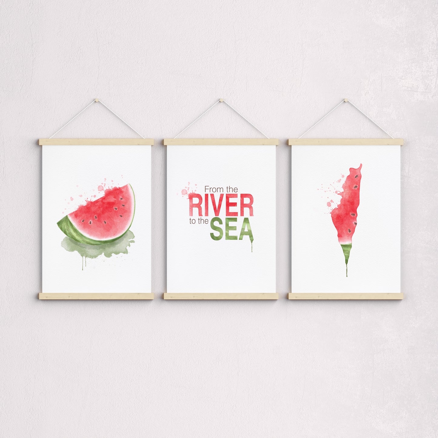 Poster-Bundle "Palästina"