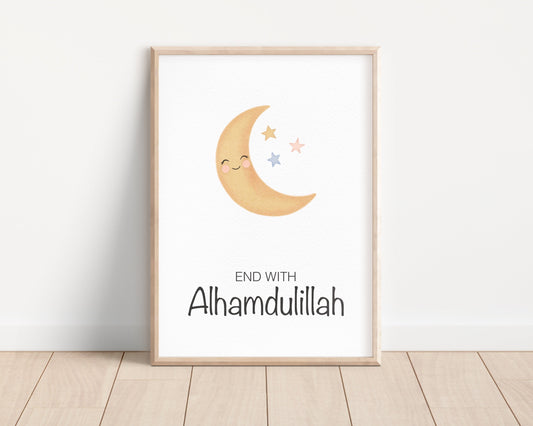 Ende mit Alhamdulillah