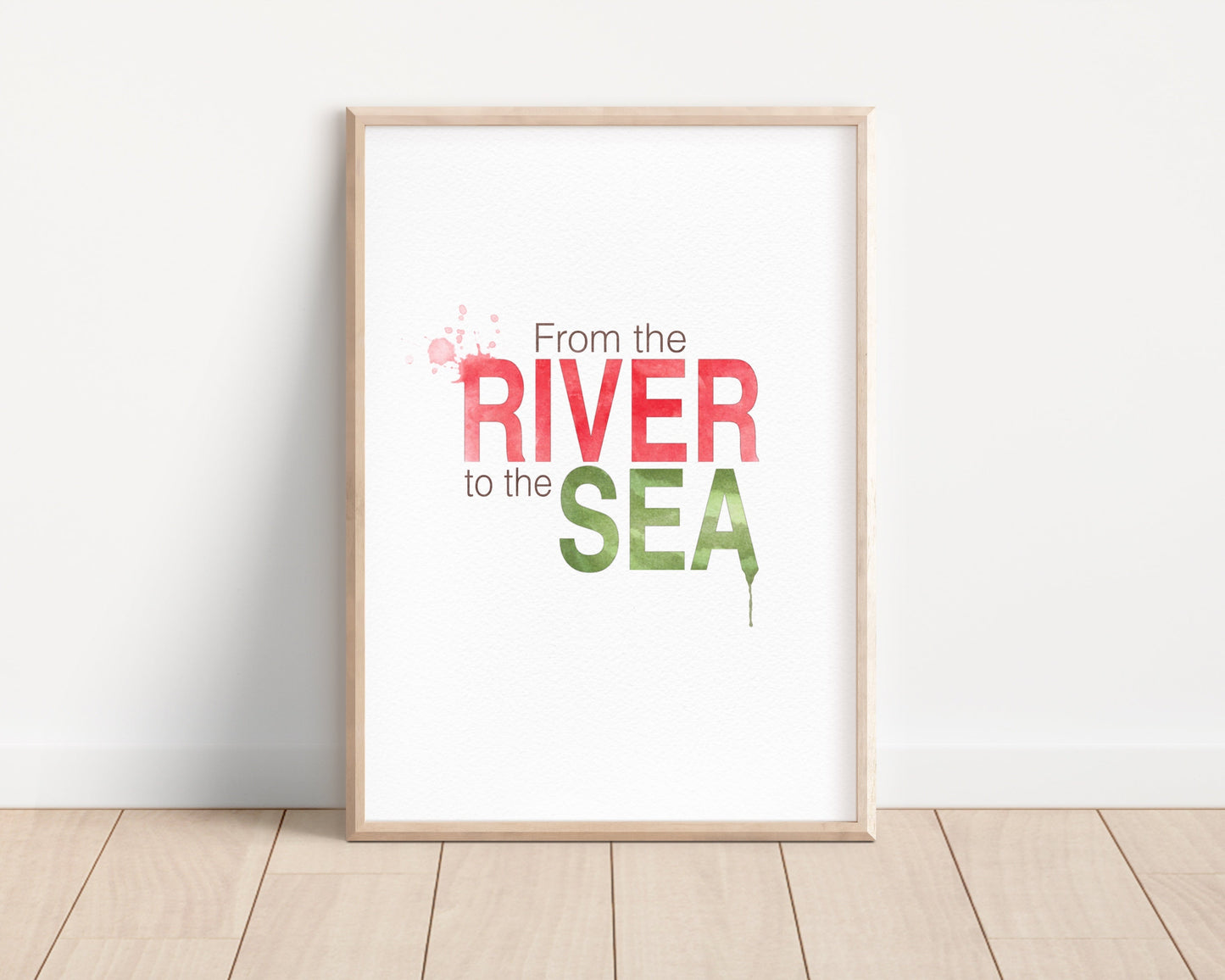 From the River to the Sea